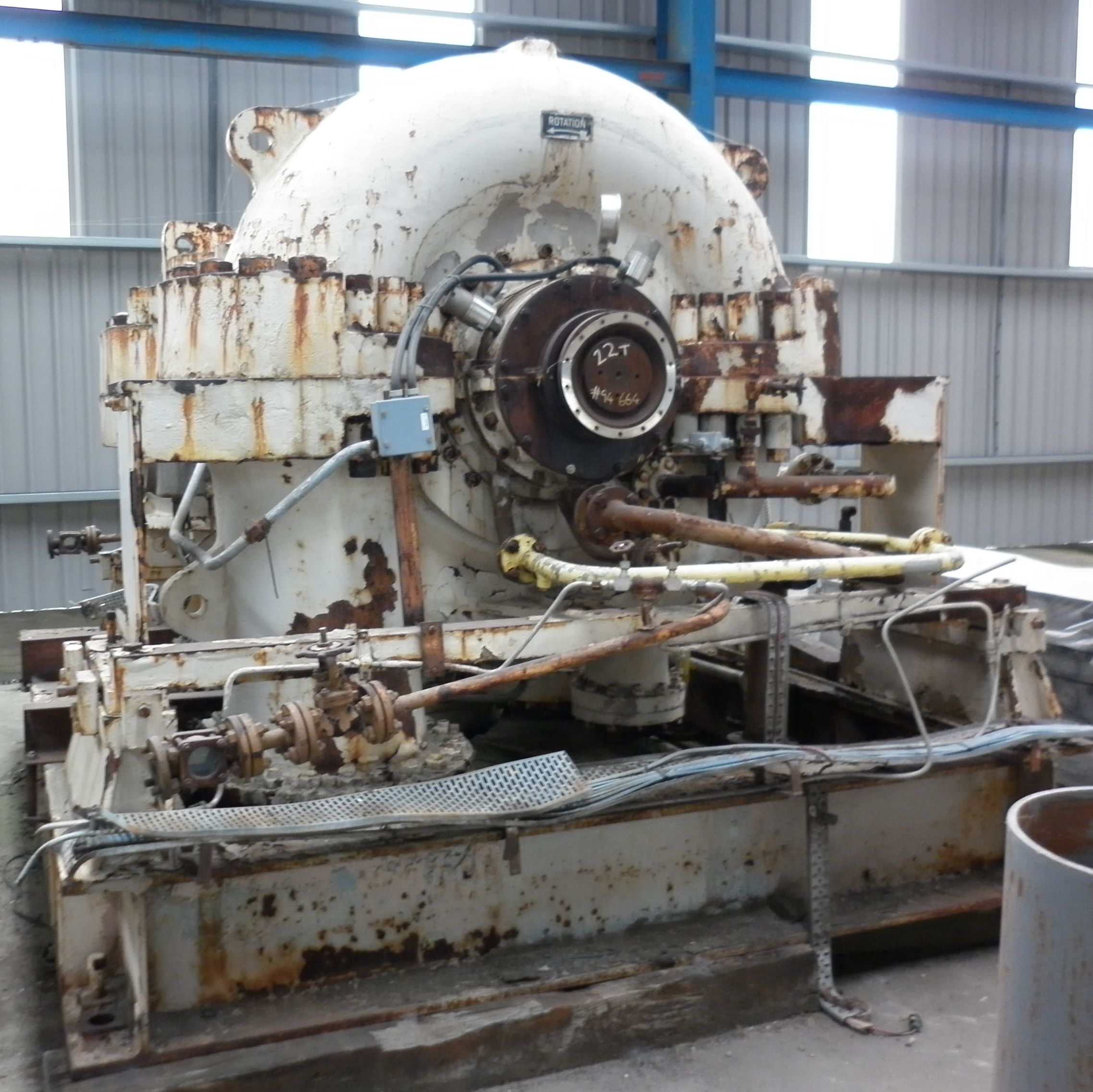 IPP# 94664, 45,934 m3/h (27,036 CFM)   Centrifugal Compressor For Sale