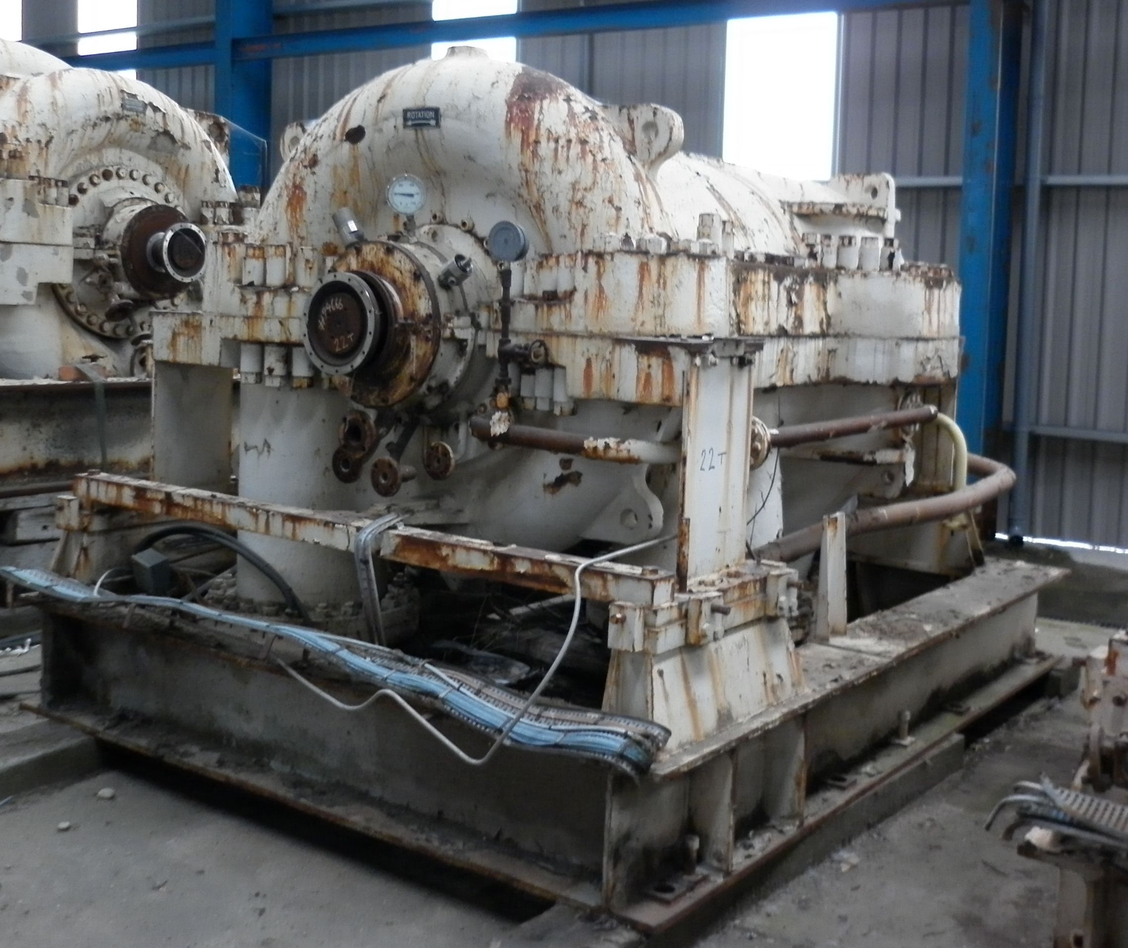 IPP# 94666, 45,934 m3/h (27,036 CFM)  Carbon Steel Centrifugal Compressor For Sale