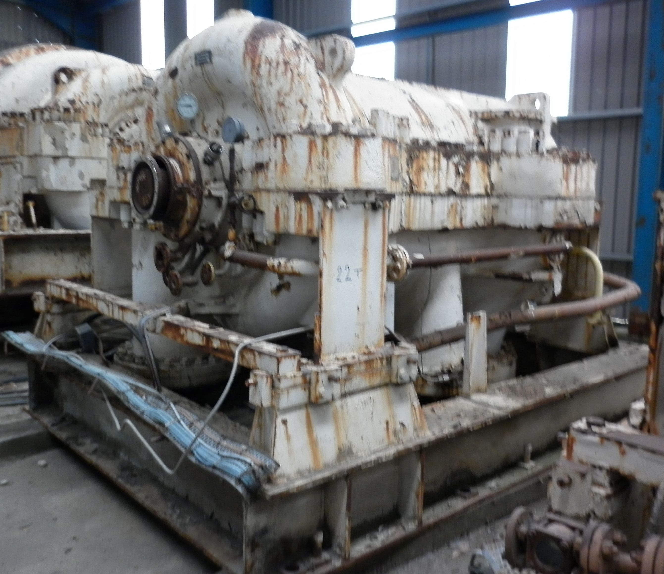 IPP# 94666, 45,934 m3/h (27,036 CFM)  Carbon Steel Centrifugal Compressor For Sale