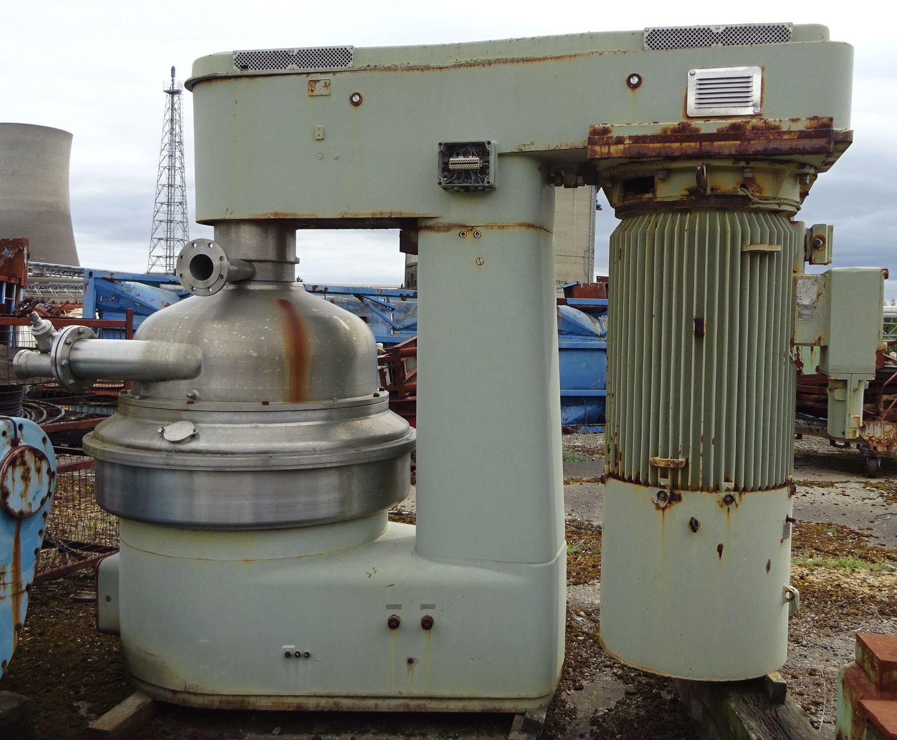 IPP# 94389, 150 kW (201.2 HP)  Stainless Steel 316  Centrifuge-Disc Bowl For Sale