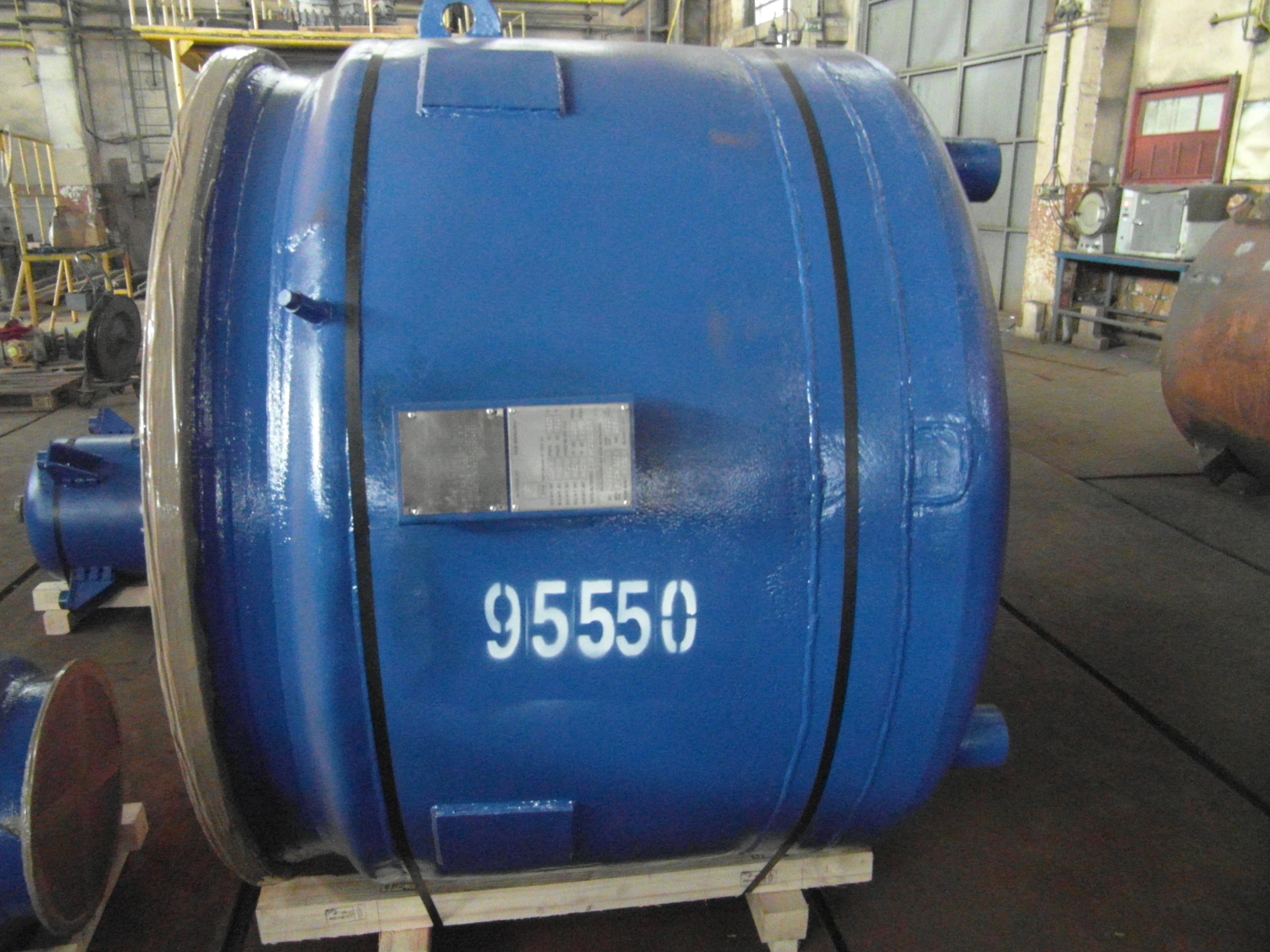 IPP# 95550, 1,893 L (500 gallons)  Glasslined Batch-Type Agitated Reactor For Sale