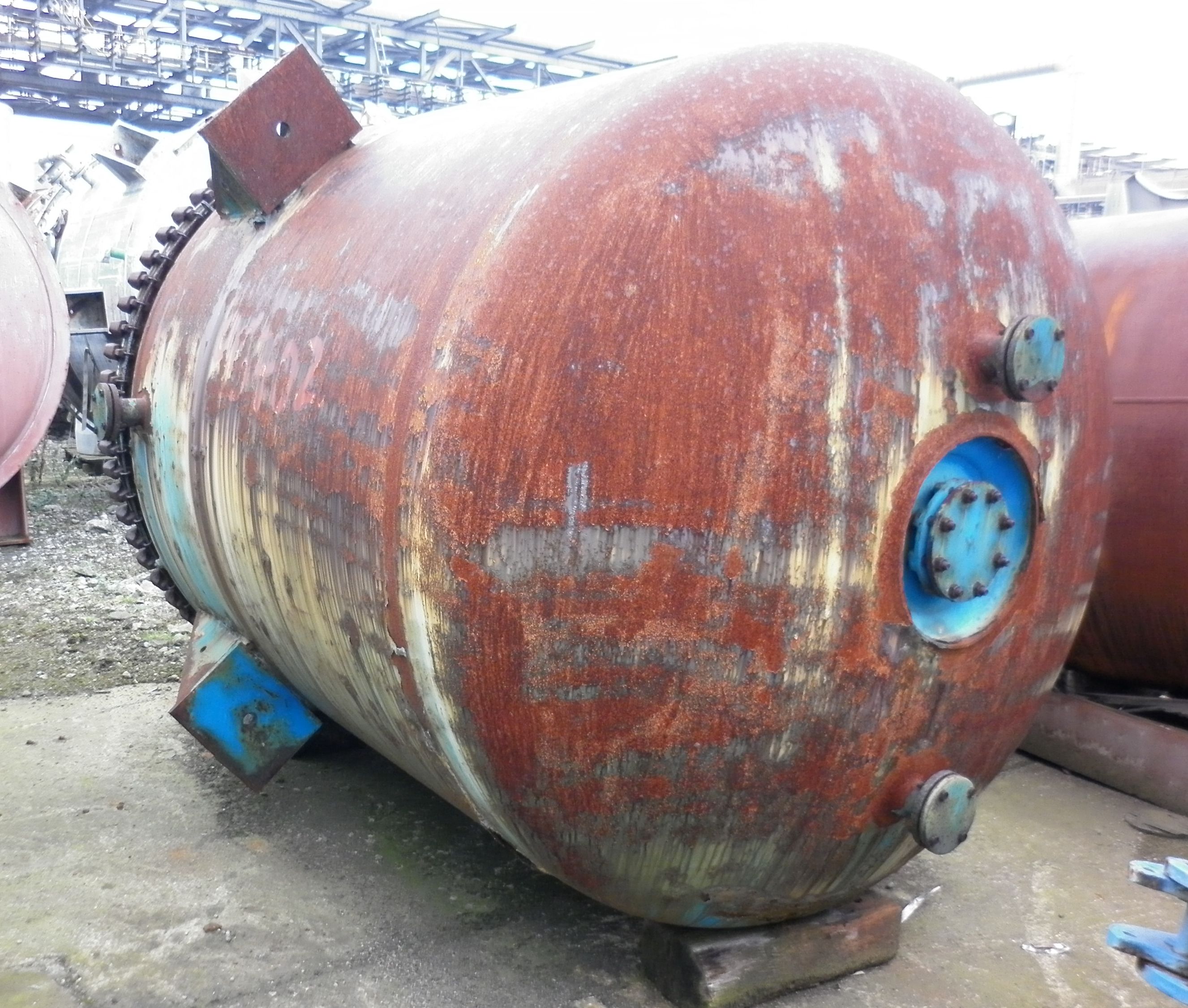 IPP# 95702, 4,921 L (1,300 gallons) New Glasslined Batch-Type Agitated Reactor For Sale