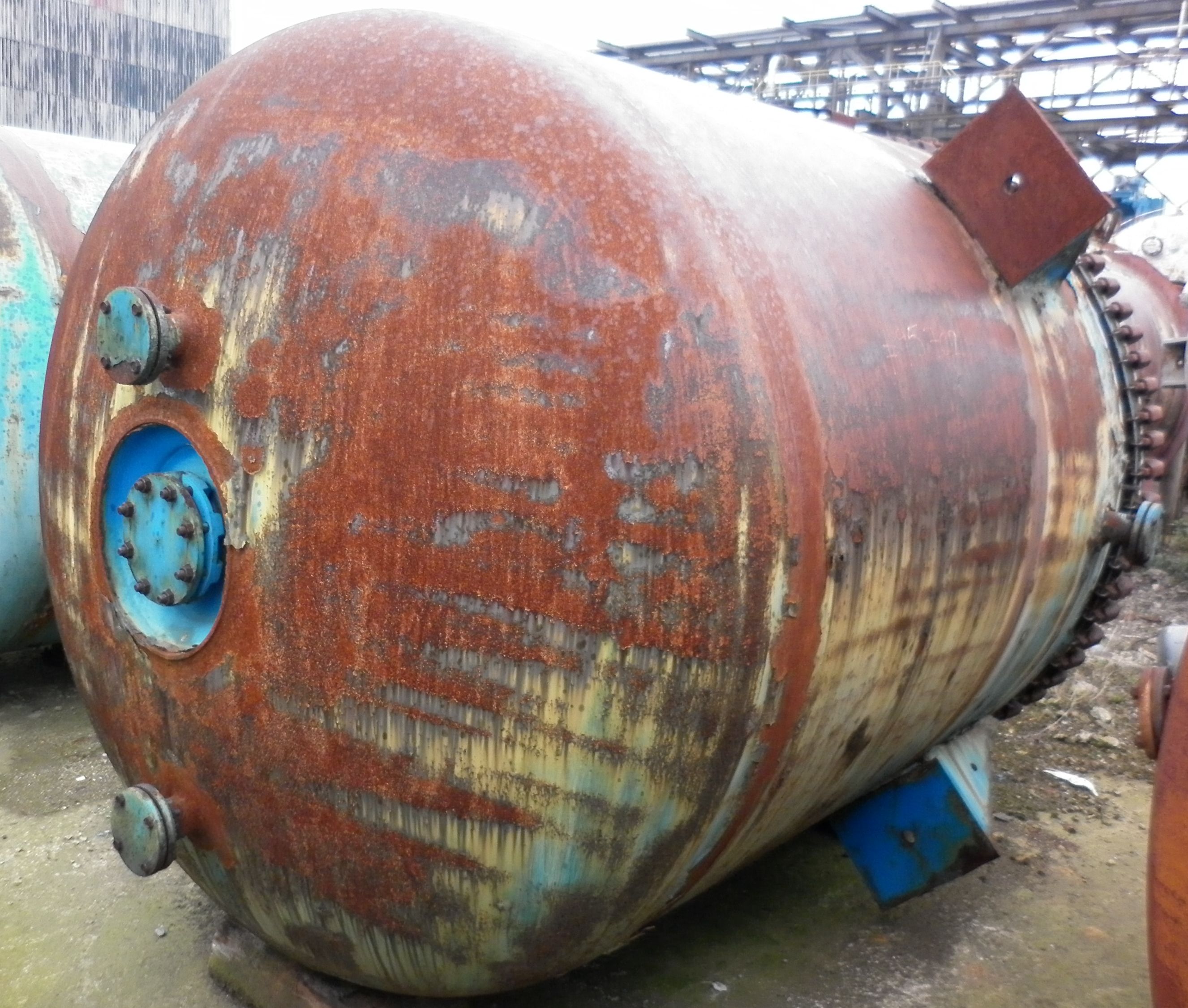 IPP# 95702, 4,921 L (1,300 gallons) New Glasslined Batch-Type Agitated Reactor For Sale