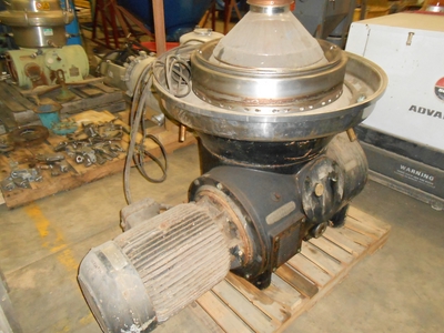 IPP# 95910, 44.7 kW (60 HP)    Centrifuge-Disc Bowl For Sale