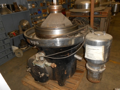 IPP# 95910, 44.7 kW (60 HP)    Centrifuge-Disc Bowl For Sale