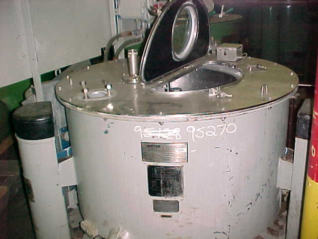 IPP# 95270, 1,016 mm (40 in)  Hastelloy - C276 Manual Discharge-Top Centrifuge-Basket For Sale