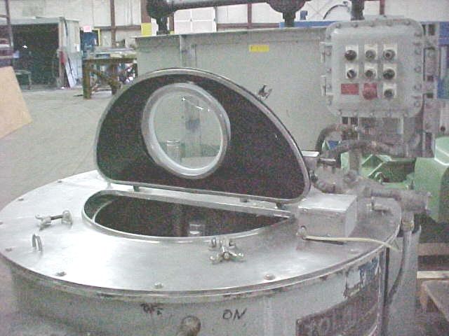 IPP# 95270, 1,016 mm (40 in)  Hastelloy - C276 Manual Discharge-Top Centrifuge-Basket For Sale