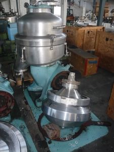 IPP# 96555, 44.7 kW (60 HP)  Stainless Steel 316  Centrifuge-Disc Bowl For Sale