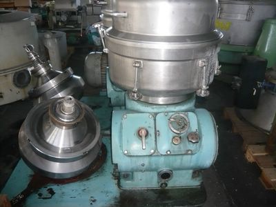 IPP# 96555, 44.7 kW (60 HP)  Stainless Steel 316  Centrifuge-Disc Bowl For Sale