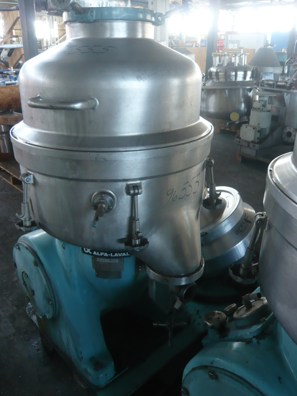 IPP# 96555, 44.7 kW (60 HP)  Stainless Steel 316  Centrifuge-Disc Bowl For Sale