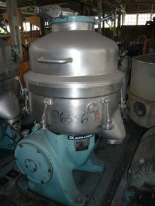 IPP# 96556, 45 kW (60.3 HP)  Stainless Steel 316  Centrifuge-Disc Bowl For Sale