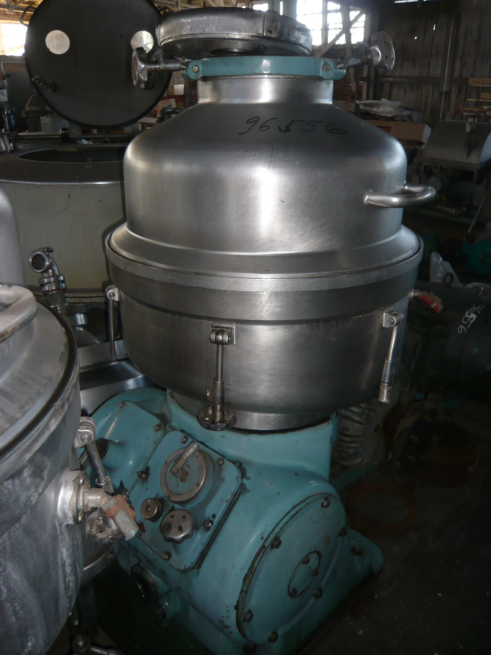 IPP# 96556, 45 kW (60.3 HP)  Stainless Steel 316  Centrifuge-Disc Bowl For Sale