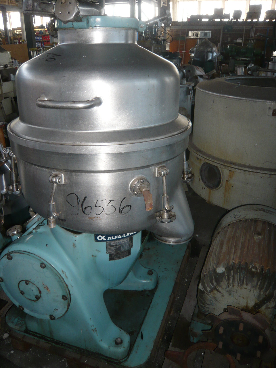 IPP# 96556, 45 kW (60.3 HP)  Stainless Steel 316  Centrifuge-Disc Bowl For Sale