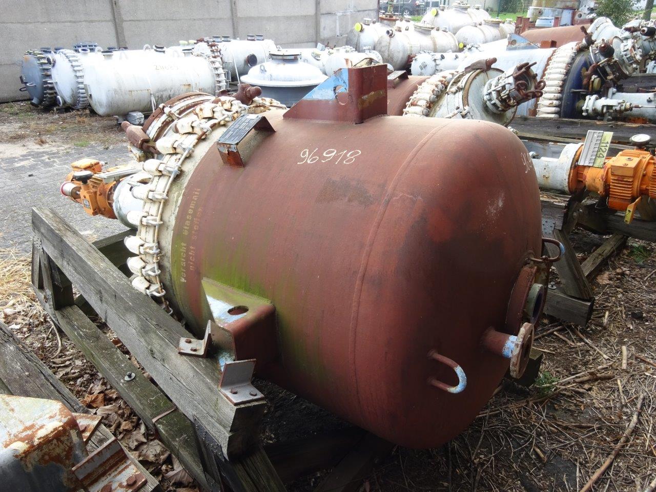 IPP# 96918, 757.1 L (200 gallons)  Glasslined Batch-Type Agitated Reactor For Sale