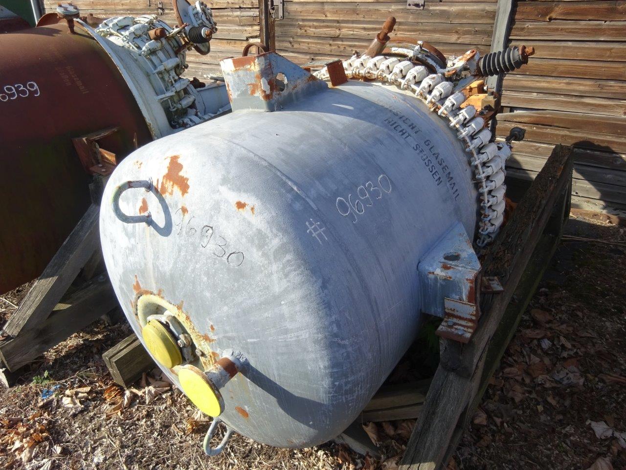 IPP# 96930, 757.1 L (200 gallons)  Glasslined Batch-Type Agitated Reactor For Sale