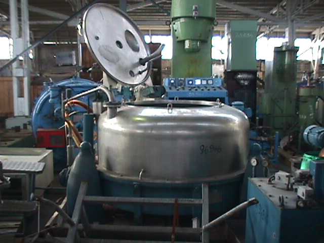 IPP# 96946, 1,250 mm (49.2 in)  Stainless Steel Austentic Manual Discharge-Top Centrifuge-Basket For Sale