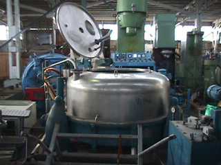  Stainless Steel Austentic Manual Discharge-Top Centrifuge-Basket