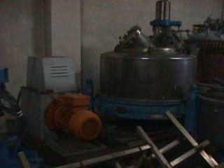  Stainless Steel Austentic Manual Discharge-Top Centrifuge-Basket