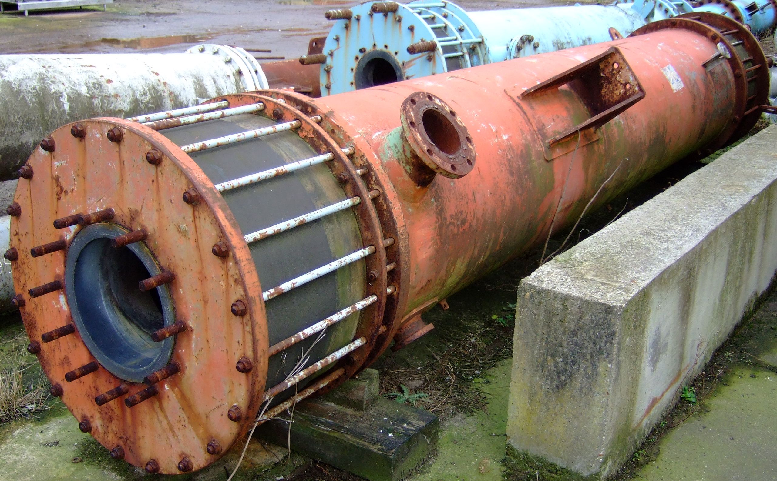 IPP# 97162, 69.6 m² (749 ft²)  Graphite Shell and Tube Heat Exchanger For Sale