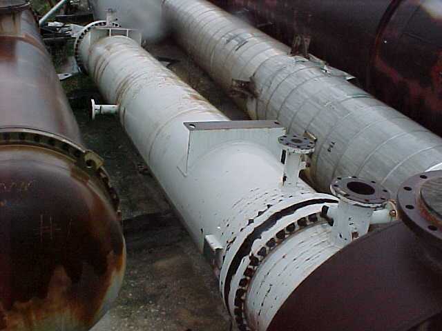 IPP# 98389, 212.8 m² (2,291 ft²)  Carbon Steel Shell and Tube Heat Exchanger For Sale