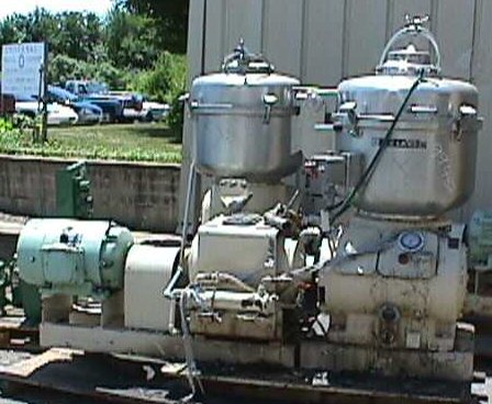 IPP# 99482, 22.4 kW (30 HP)  Stainless Steel 316  Centrifuge-Disc Bowl For Sale