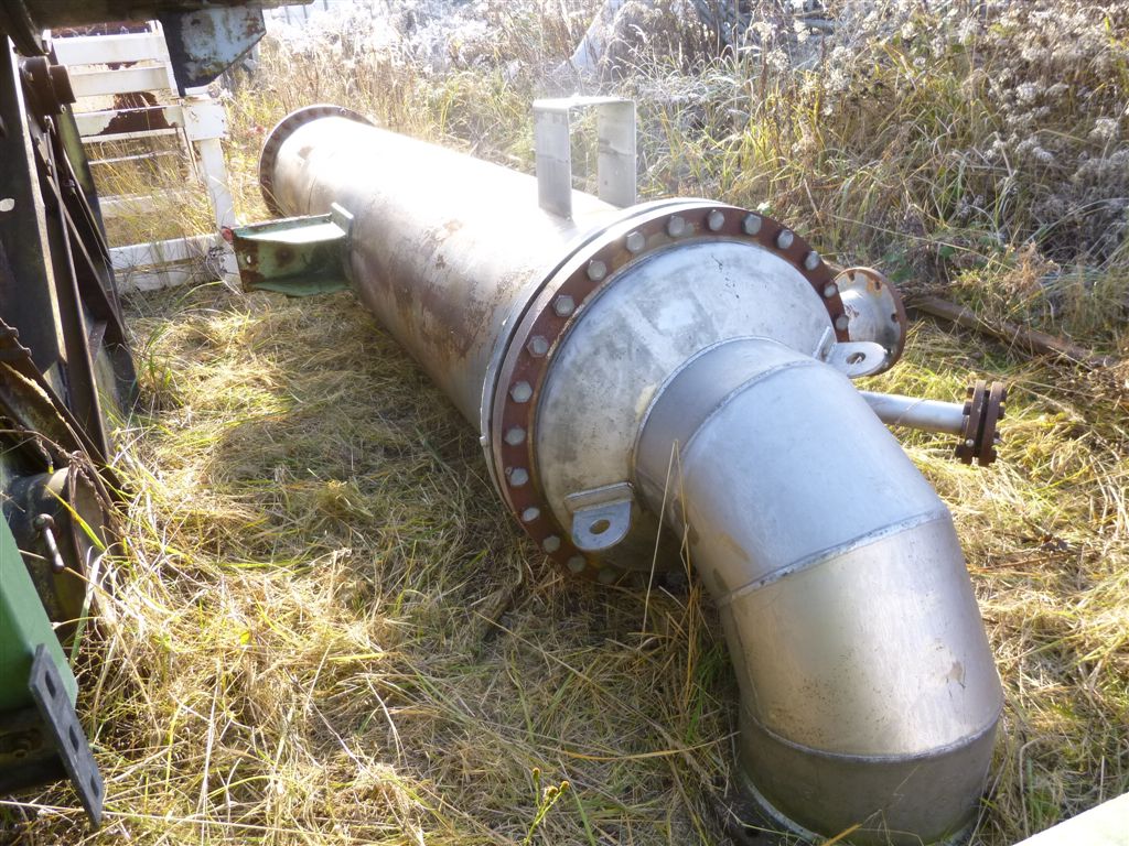 IPP# 99497, 120.7 m² (1,299 ft²)  Inconel Shell and Tube Heat Exchanger For Sale