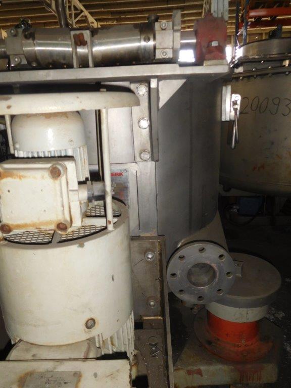 IPP# 99504, 500 mm (19.7 in)  Stainless Steel Austentic Manual Discharge-Top Centrifuge-Basket For Sale