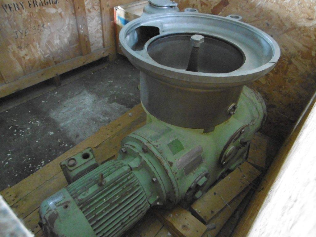 IPP# 99748, 7.5 kW (10.1 HP)    Centrifuge-Disc Bowl For Sale