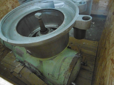 IPP# 99748, 7.5 kW (10.1 HP)    Centrifuge-Disc Bowl For Sale