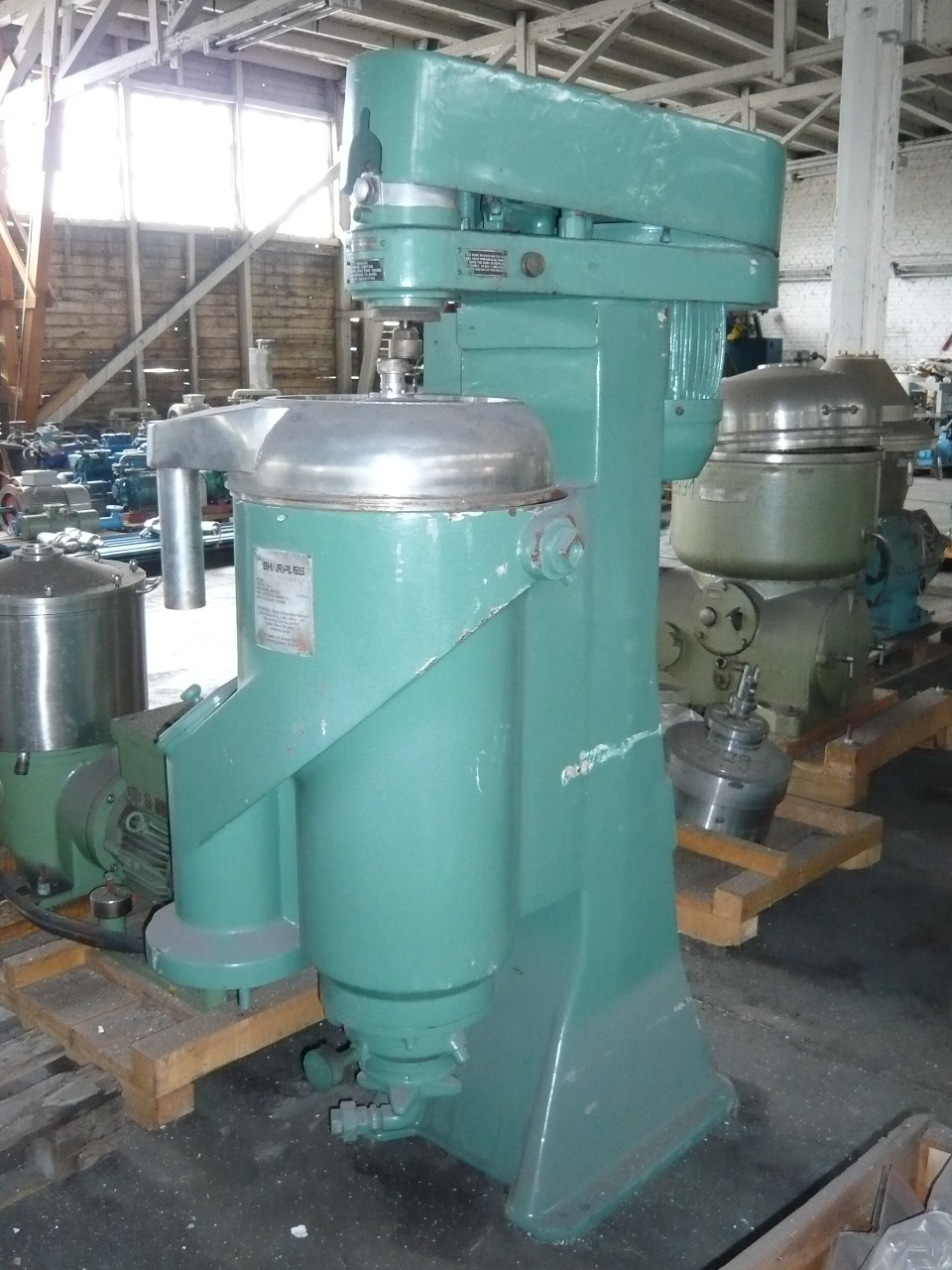 IPP# 99995, 4 kW (5.4 HP)  Stainless Steel 316  Centrifuge-Misc. & Hydraulic For Sale