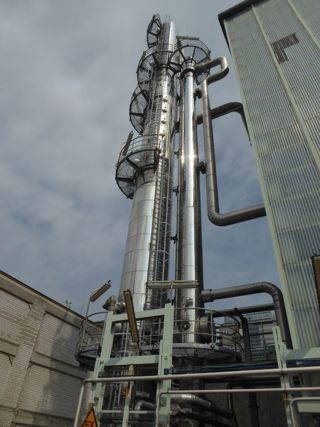 Methanol Recovery Distillation System